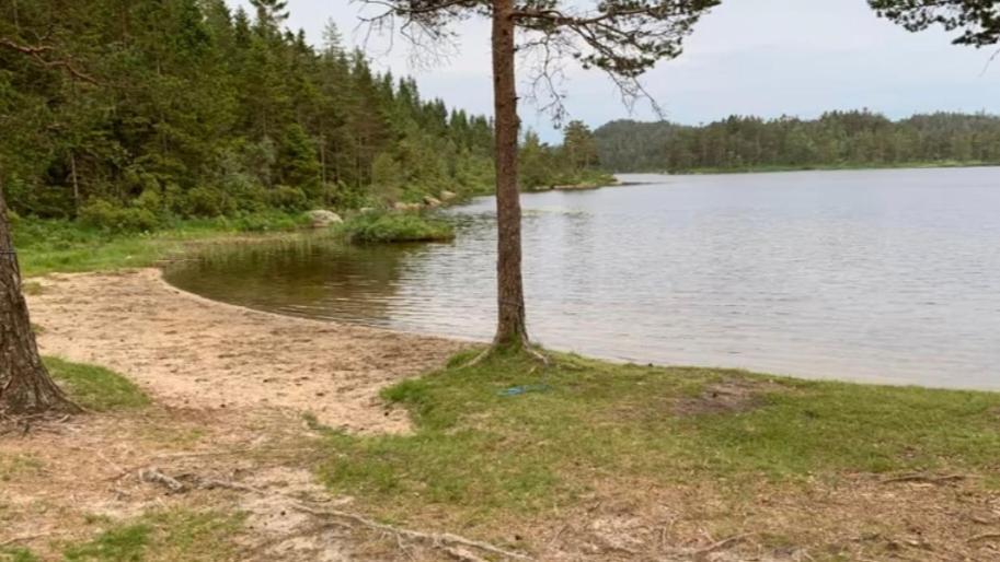 Cabin In The Woods, Lolandsvannet Near Kristiansand Vennesla Exterior photo